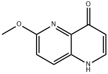 6-METHOXY-1H-[1,5]NAPHTHYRIDIN-4-ONE 结构式