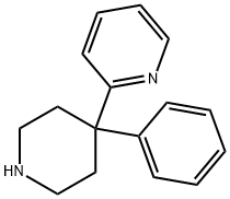 2-(4-苯基哌啶-4-基)吡啶 结构式