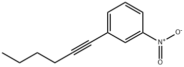 1-(hex-1-ynyl)-3-nitrobenzene 结构式