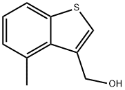 (4-Methylbenzo[b]thiophen-3-yl)Methanol 结构式