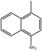 4-甲基萘-1-胺 结构式