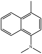 N,N,4-三甲基萘-1-胺 结构式