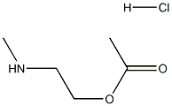 2-(MethylaMino)ethyl acetate hydrochloride 结构式