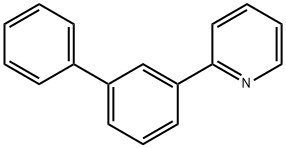 3-(2-吡啶)联苯 结构式