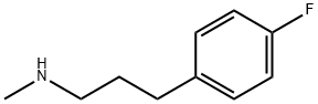 4-氟-N-甲基-苯丙胺 结构式