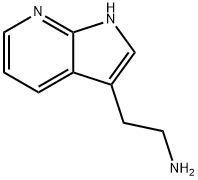 2-(1H-吡咯并[2,3-B]吡啶-3-基)乙胺 结构式