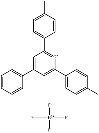 2,6-双(对甲苯基)-4-苯基吡喃鎓四氟硼酸盐 结构式