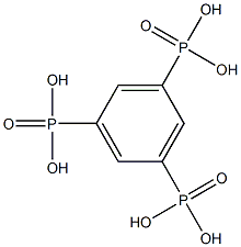(3,5-二膦酰基苯基)膦酸 结构式