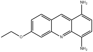 6-乙氧基吖啶-1,4-二胺 结构式