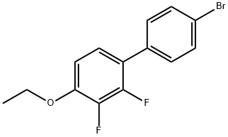 4'-溴-4-乙氧基-2,3-二氟-1,1'-联苯 结构式