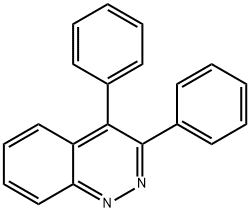 3,4-二苯基噌啉 结构式