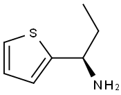 (1R)-1-(2-THIENYL)PROPYLAMINE 结构式