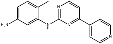 6-METHYL-N1-(4-(PYRIDIN-4-YL)PYRIMIDIN-2-YL)BENZENE-1,3-DIAMINE 结构式