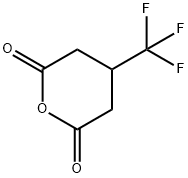 4-(三氟甲基)二氢-2H-吡喃-2,6(3H)-二酮 结构式