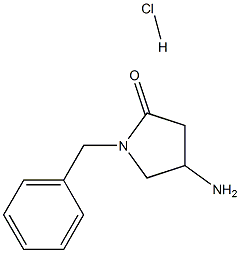 4-AMino-1-benzylpyrrolidin-2-one Hydrochloride 结构式