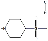 4-甲磺酰基-哌啶 结构式