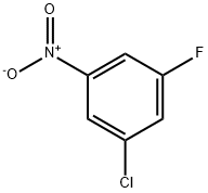 3-氯-5-氟硝基苯 结构式