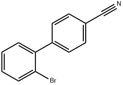2'-溴联苯-4-腈 结构式