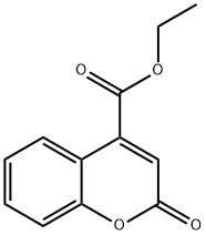 2-氧代-2H-色烯-4-甲酸乙酯 结构式