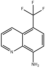 5-三氟甲基-8-喹啉胺 结构式