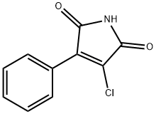 3-chloro-4-phenyl-1H-pyrrole-2,5-dione 结构式