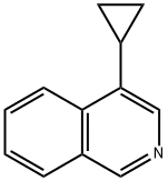 4-环丙基-异喹啉 结构式