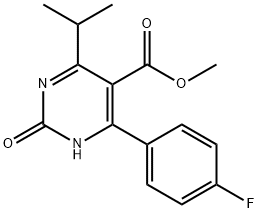 甲基-4-(4-氟苯基)-2-羟基-6-异丙基嘧啶-5-羧酸 结构式