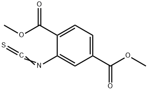 1,4-Benzenedicarboxylic acid, 2-isothiocyanato-, 1,4-diMethyl ester 结构式