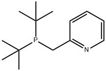 2-(二叔丁基膦基甲基)吡啶 结构式