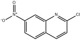 2-氯-7-硝基喹啉 结构式