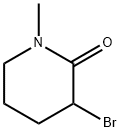 1-甲基-3-溴-2-哌啶酮 结构式