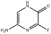 5-氨基-3-氟-2(1H)-吡嗪酮 结构式