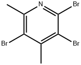 2,3,5-三溴-4,6-二甲基吡啶 结构式