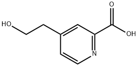 4-(2-羟基乙基)皮考啉酸 结构式