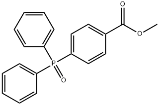 Methyl 4-(diphenylphosphoryl)benzoate 结构式