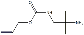 Allyl 2-aMino-2-MethylpropylcarbaMate 结构式