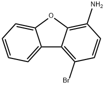 1-溴-4-氨基二苯并呋喃 结构式
