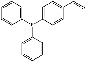 4-(DIPHENYLPHOSPHINO)BENZALDEHYDE 结构式
