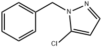 1-苄基-5-氯-1H-吡唑 结构式