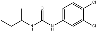 1-sec-Butyl-3-(3,4-dichlorophenyl)urea 结构式