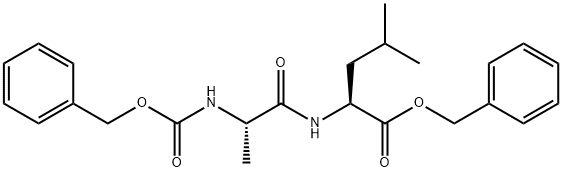 CARBOBENZYLOXY-L-ALANYL-L-LEUCINE BENZYL ESTER 结构式