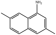 3,7-二甲基萘-1-胺 结构式