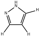 1H-Pyrazole-3,4,5-d3 结构式