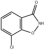 7-氯苯并[D]异噁唑-3(2H)-酮 结构式