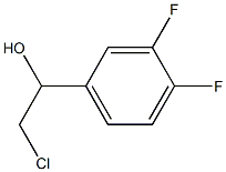 2-氯-1-(3,4-二氟苯基)乙醇 结构式