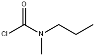 N-甲基-N-丙基氯甲酰胺 结构式