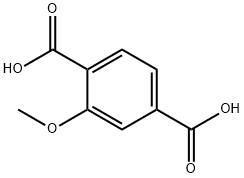 2-甲氧基对苯二甲酸 结构式