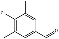 4-氯-3,5-二甲基苯甲醛 结构式