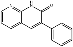 3-苯基-1,8-萘啶-2(1H)-酮 结构式