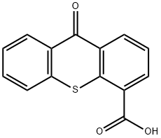 9H-噻吨-9-酮-4-甲酸 结构式